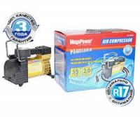 Компрессор M-14001 поршневой 150PSI (35л/мин, 14А) в сумке 12V MEGAPOWER /1/8