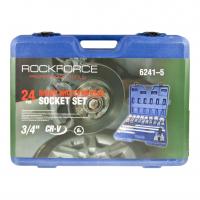 Набор инструмента RF-6241-5: 3/4"DR 6-гранных 24пр. ROCKFORCE /1/3