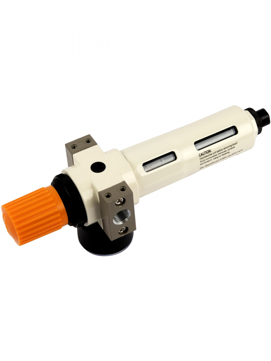 WDK-7720FA Фильтр-масловлагоотделитель 1/4" 5 мкм, 16 бар, с регулятором давления и автоматическим сбросом