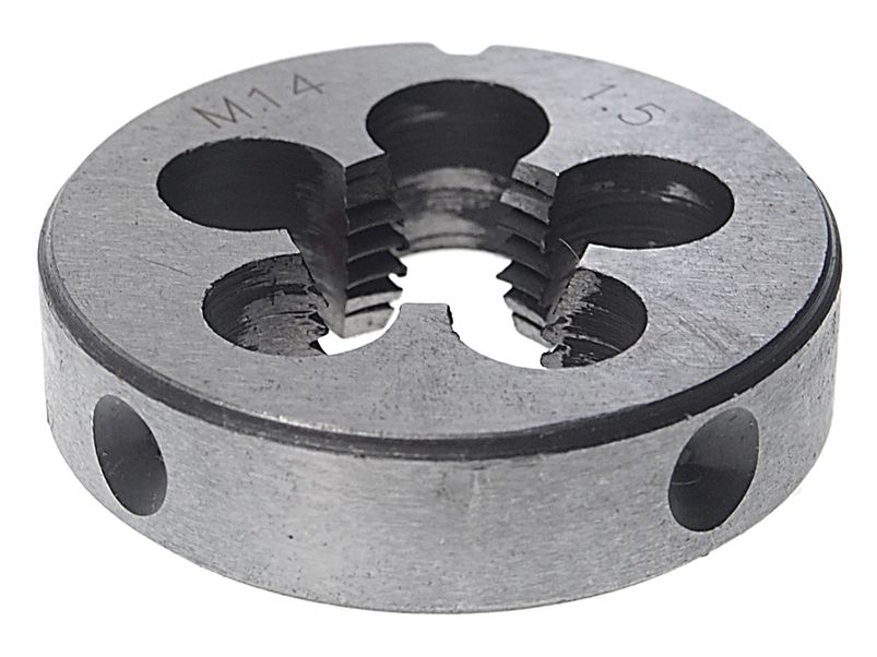Плашка ER-01415P M14x1,5-ø38мм, в пластиковом футляреЭВРИКА /1/10
