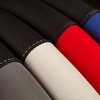 Оплетка руля AP-2022 BLACK/WHITE (M) синтетический нубук, AUTOPROFI 1/20