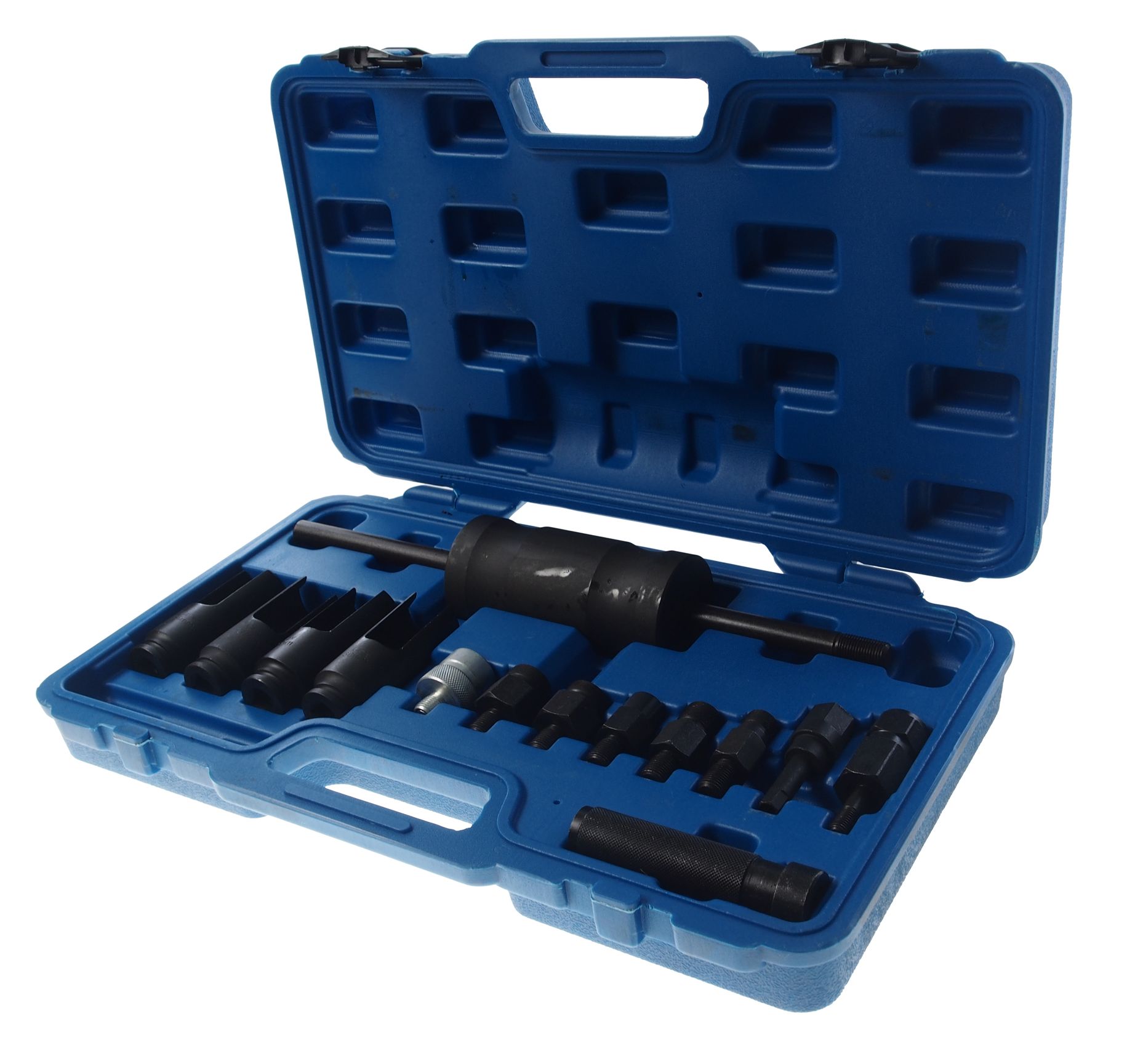Набор для снятия дизельных форсунок RF-915G5 Bosch, Delphi, Denso, Siemens (размеры головок:25,27,29,30мм,)14пр., в кейсе (нов 914G13) ROCKFORCE /1