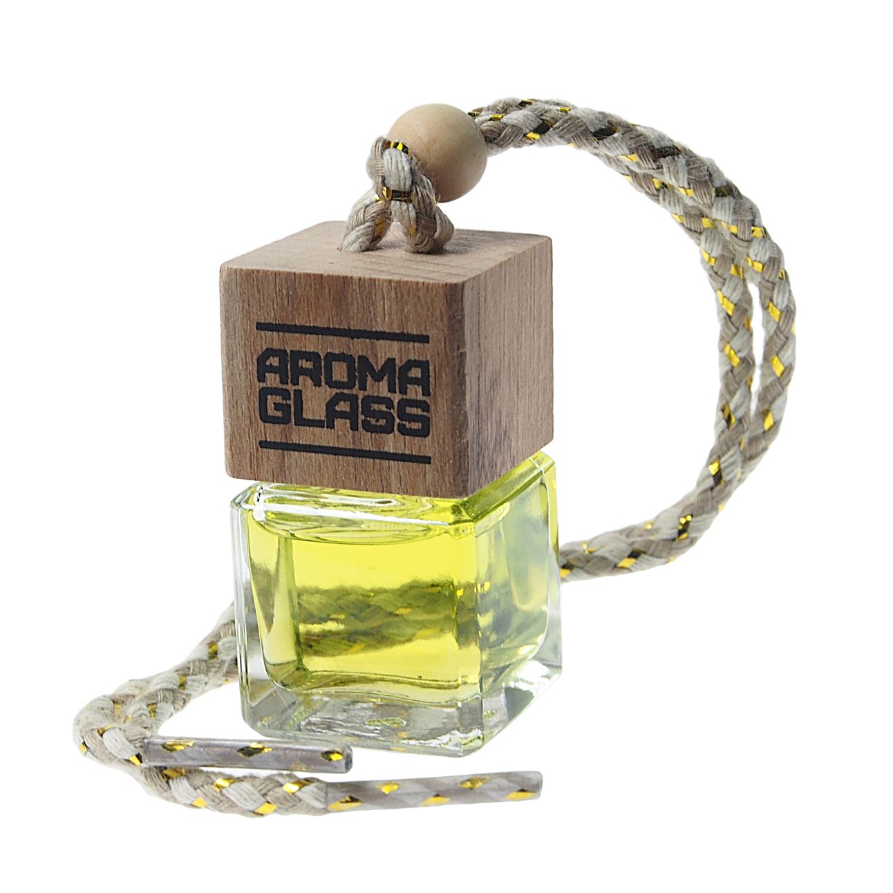 Ароматизатор воздуха FTE-AG-01 AROMA GLASS (total eclipse) подвесной в стеклянном флаконе FOUETTE /1/30