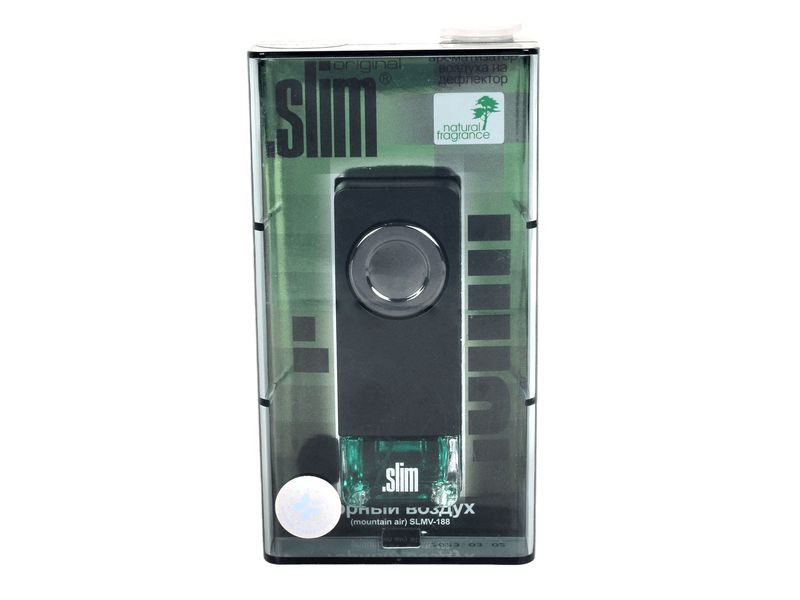 Ароматизатор воздуха SLMV-188 SLIM (горный воздух) на дефлектор, жидкостной 8мл FKVJP /1/20/80