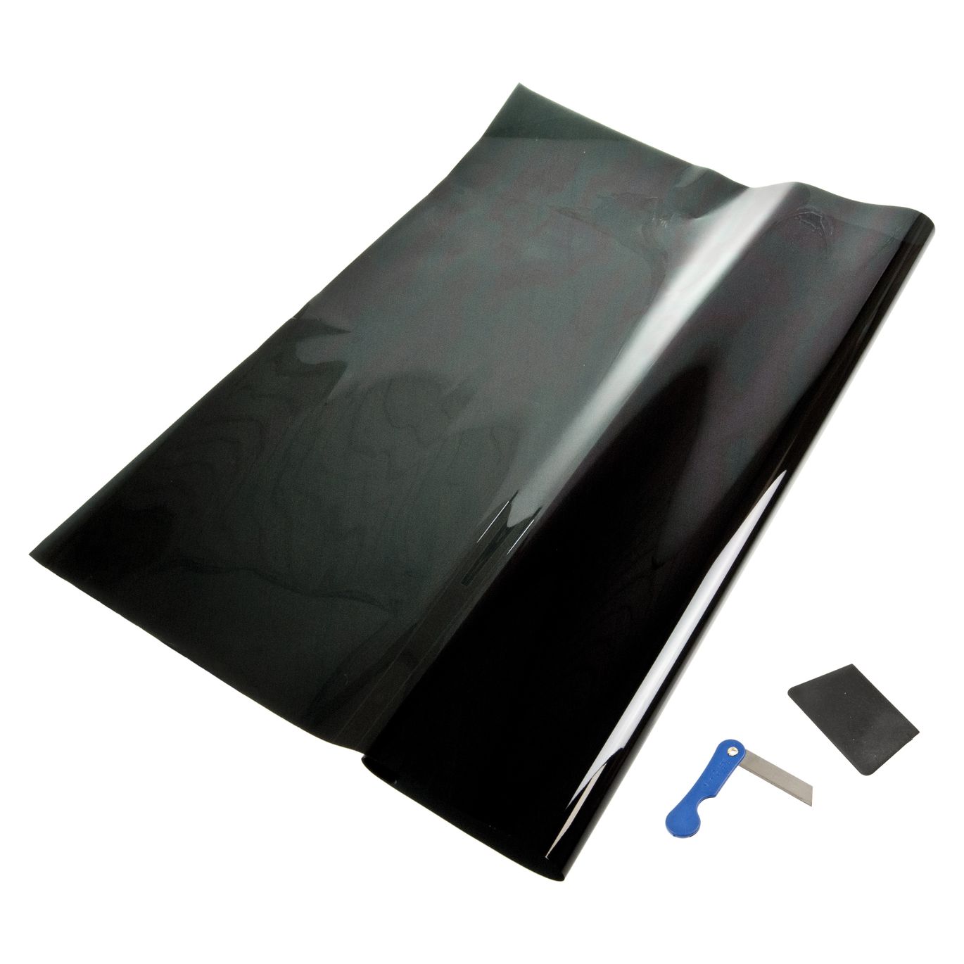 Пленка тонировочная Ultra Super Dark Black 2,0% антистатичная (блокировка УФ-85% ИК-16%) 75х300см MEGAPOWER /1/50