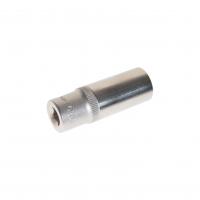 Головка торцевая 13мм 1/4" 12-гранная глубокая L=50мм ROCKFORCE RF-5295013 /1/50
