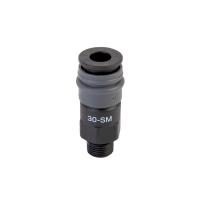 WDK-830SM Композитное пневматическое быстроразъёмное соединение с внешней резьбой M 3/8"