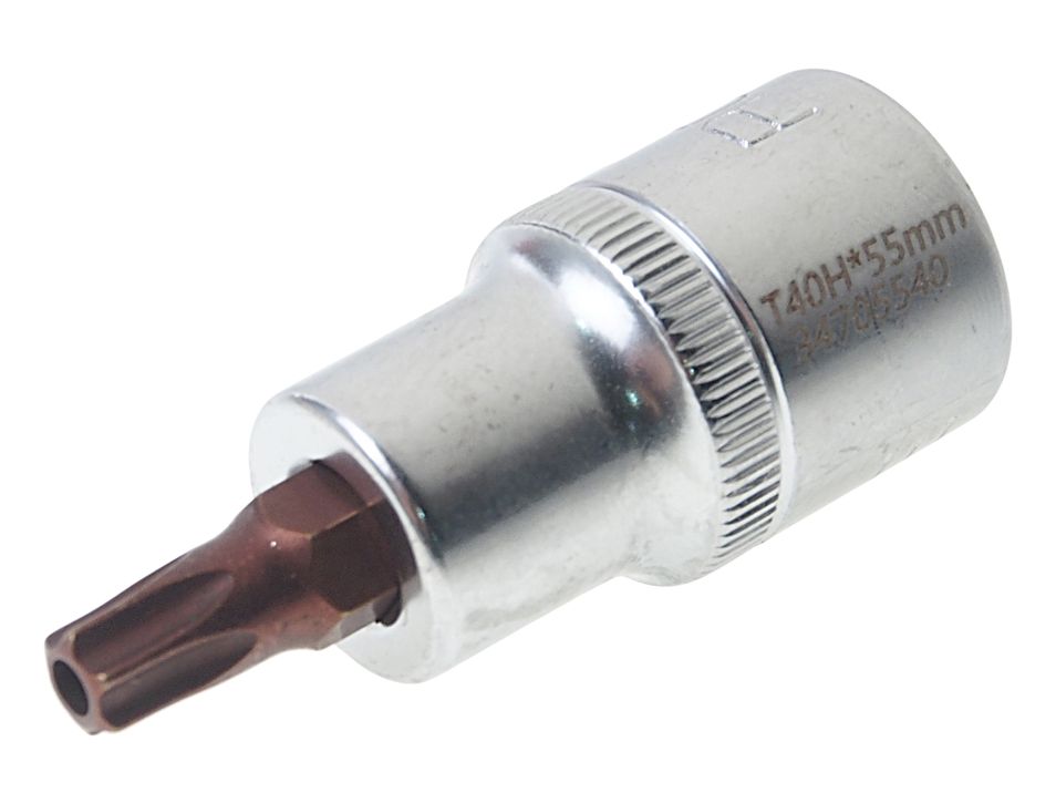 Головка-бита TORX Premium T40 с отверстием 1/2" (L-55мм) ROCKFORCE /1