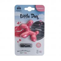 Ароматизатор воздуха ED1111 Little Dog (Клубника) на дефлектор, 3D-Polymer Drive Int /1/6