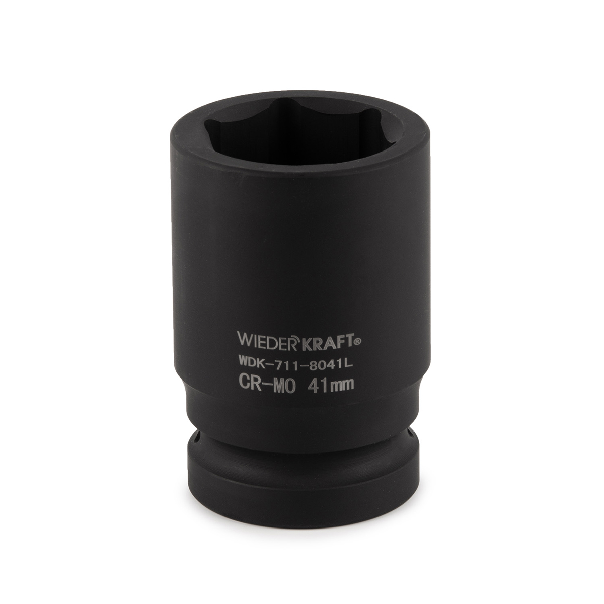 WDK-711-8041L Головка торцева ударная глубокая 1", 6 граней, 41 мм