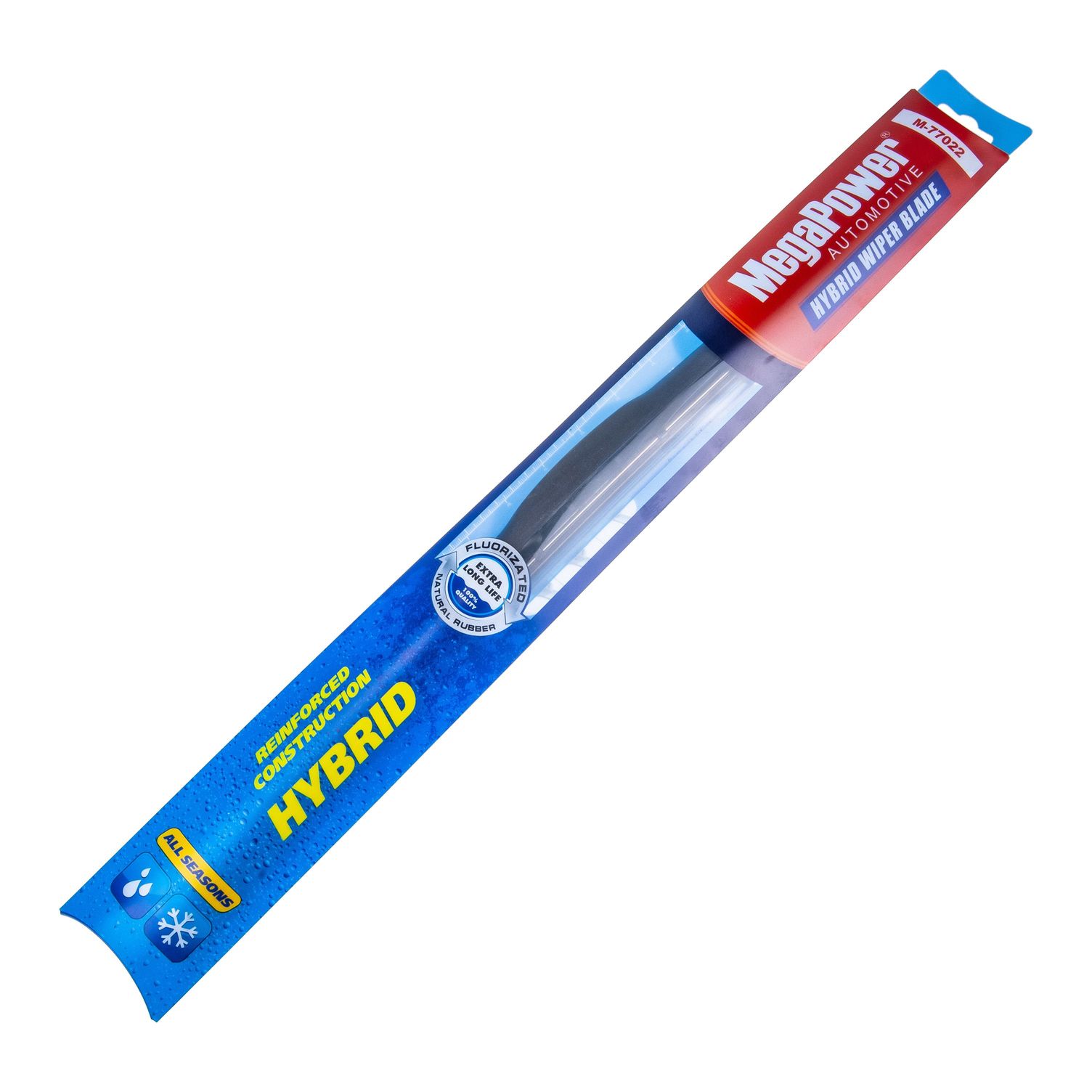 Щетка стеклоочистителя M-77022 "HYBRID" ALL SEASONS 550мм (22") MEGAPOWER /1/50