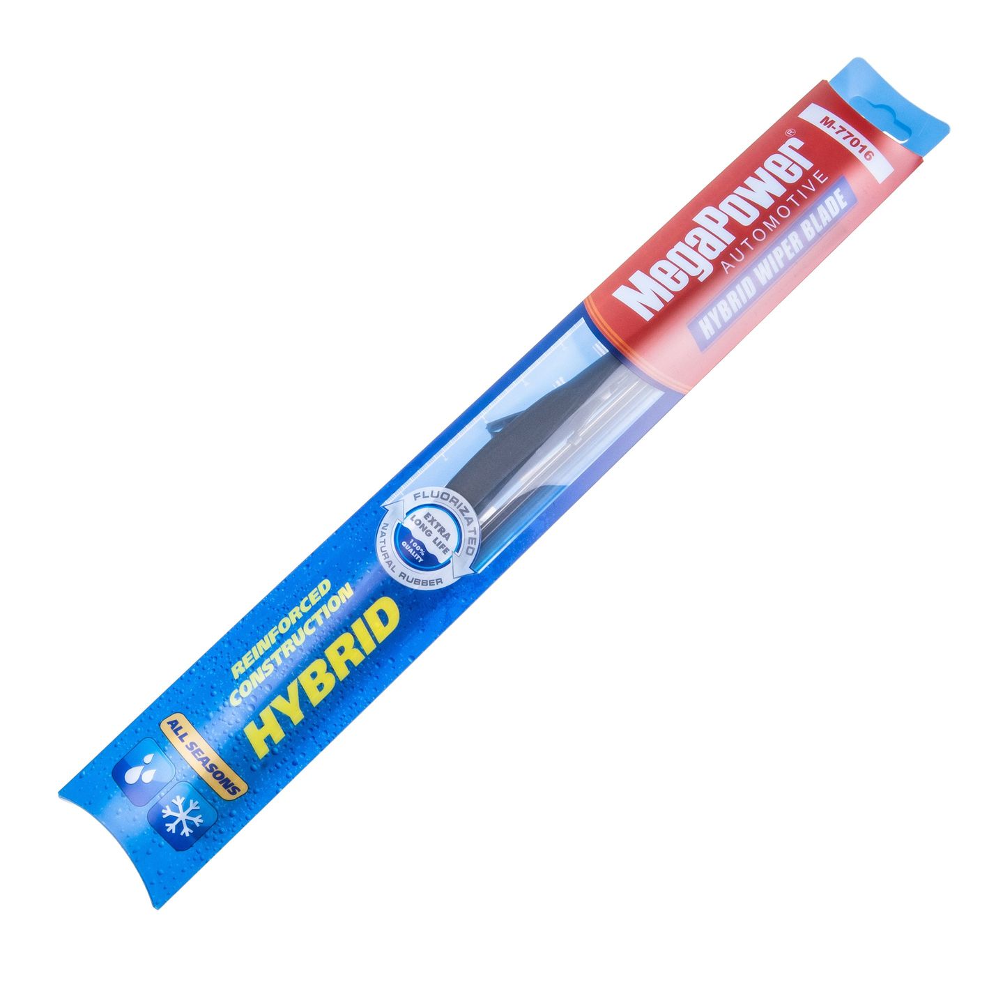 Щетка стеклоочистителя M-77016 "HYBRID" ALL SEASONS 400мм (16") MEGAPOWER /1/50