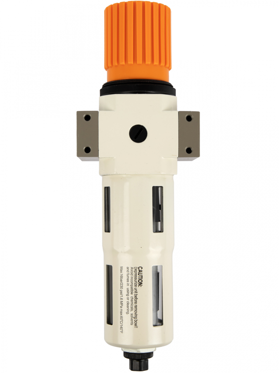 WDK-7740FA Фильтр-масловлагоотделитель 1/2" 5 мкм, 16 бар, с регулятором давления и автоматическим сбросом
