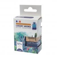 Ароматизатор воздуха FTE-LAE-04 LUXURY AROMA ELITE PERFUME (по мотивам  Armani-Acqua di Gio) подвесной, с деревянной крышкой FOUETTE /1/30