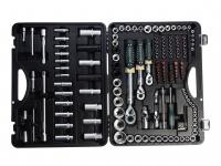 Набор инструмента RF-41501-5-PREMIUM: 1/2"&1/4"&3/8"DR с 6-гранными головками 150пр. + 6пр. ROCKFORCE /1/2