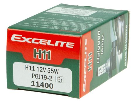 Автолампа H11 (55) PGJ19-2 STANDART 12V EXCELITE /1/10/100 NEW