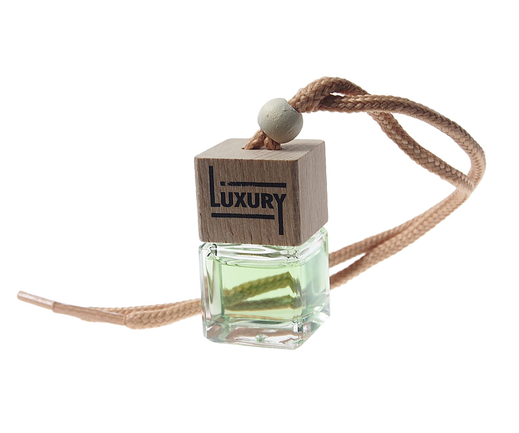 Ароматизатор воздуха FTE-LAE-08 LUXURY AROMA ELITE PERFUME (по мотивам Lacoste-L.12.12 Blanc) подвесной, с деревянной крышкой FOUETTE /1/30