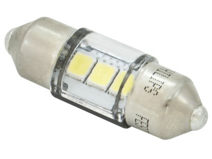 Автолампа C5W (SV8.5/8) LED 30мм WHITE Ultinon Pro6000 LED 6000K 100Лм 12V PHILIPS /1/10