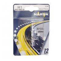 Автолампа H1 (55) P14.5s+50% RANGE POWER (блистер) 12V NARVA /1/10