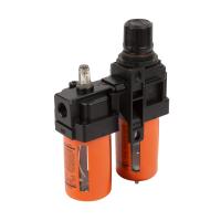 WDK-70140 Блок подготовки воздуха 1/2" с влагоотделителем, регулятором, лубрикатором и манометром