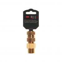 Быстроразъем RF-BSE1-4SM пневматический с клапаном, наружная резьба 1/2" (в пластиковом держателе) ROCKFORCE /1