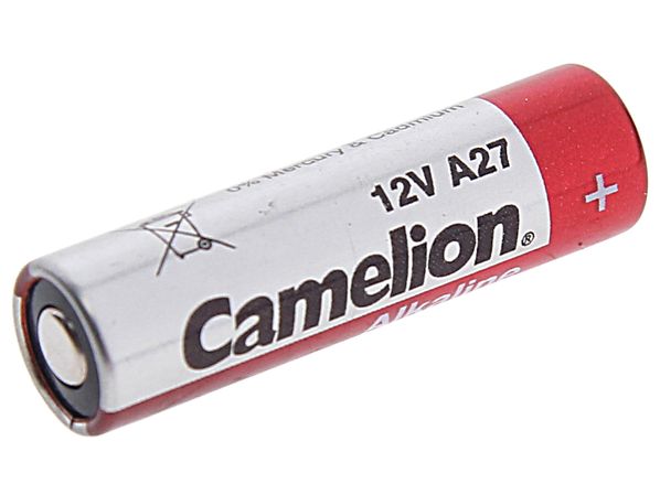 Элемент питания A27: 27A-BC5 ALKALINE (автобрелки) 12V CAMELION /5/100