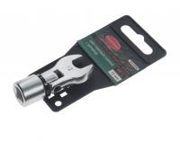 Ключ рожковый 12мм RF-751312AF съемный с шарниром 3/8", на пластиковом держателе ROCKFORCE /1