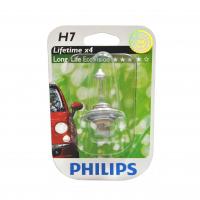 Автолампа H7 (55) PX26d LongLife EcoVision (блистер) 12V PHILIPS /1/10
