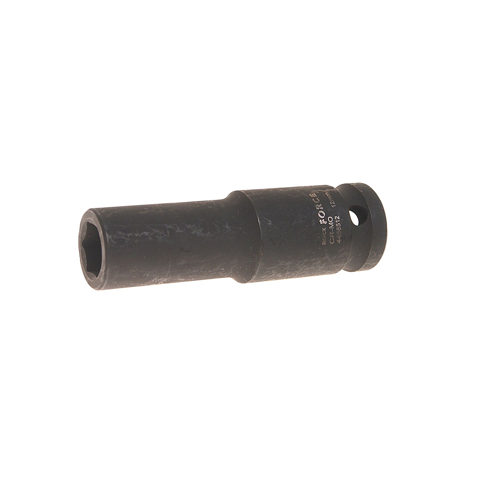 Головка торцевая 12мм 1/2" 6-гранная ударная удлиненная L=80мм ROCKFORCE RF-4458512 /1/10
