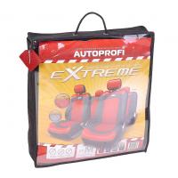 Чехлы на сиденье EXTREME XTR-803 BLACK/RED велюр сетка (8шт) AUTOPROFI /1/5