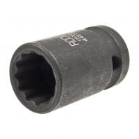 Головка торцевая 16мм 1/2" 12-гранная ударная L=58мм ROCKFORCE RF-44816 /1/360