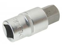 Головка-бита 6-гранная 17мм 1/2" (L-55мм) ROCKFORCE /1