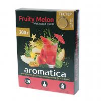 Ароматизатор воздуха FTE-AR-7 AROMATICA (fruity melon) гелевый под сиденье 200гр FOUETTE /1/20