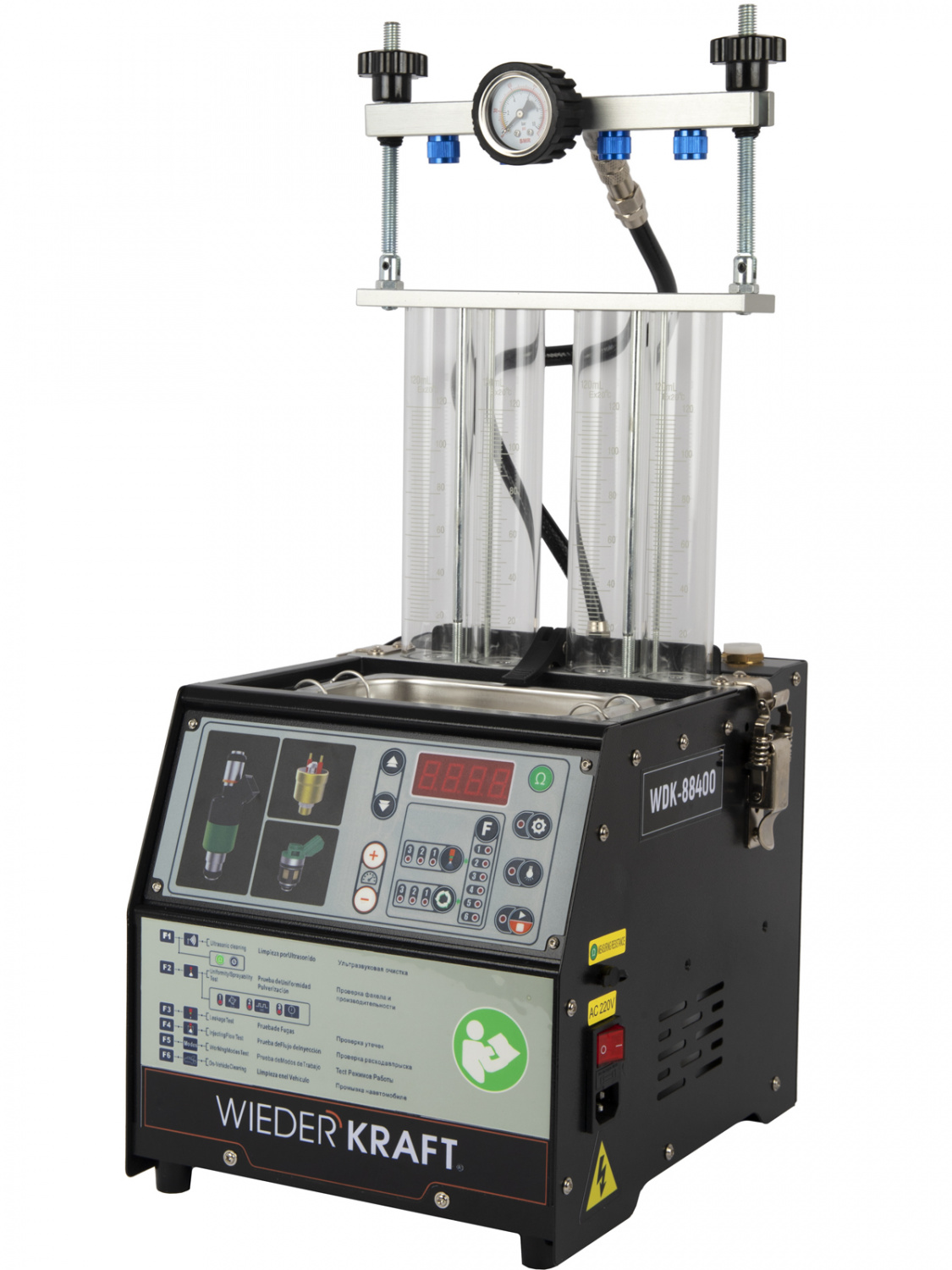 WDK-88400 Установка для тестирования и очистки форсунок EFI, MPI, SFI