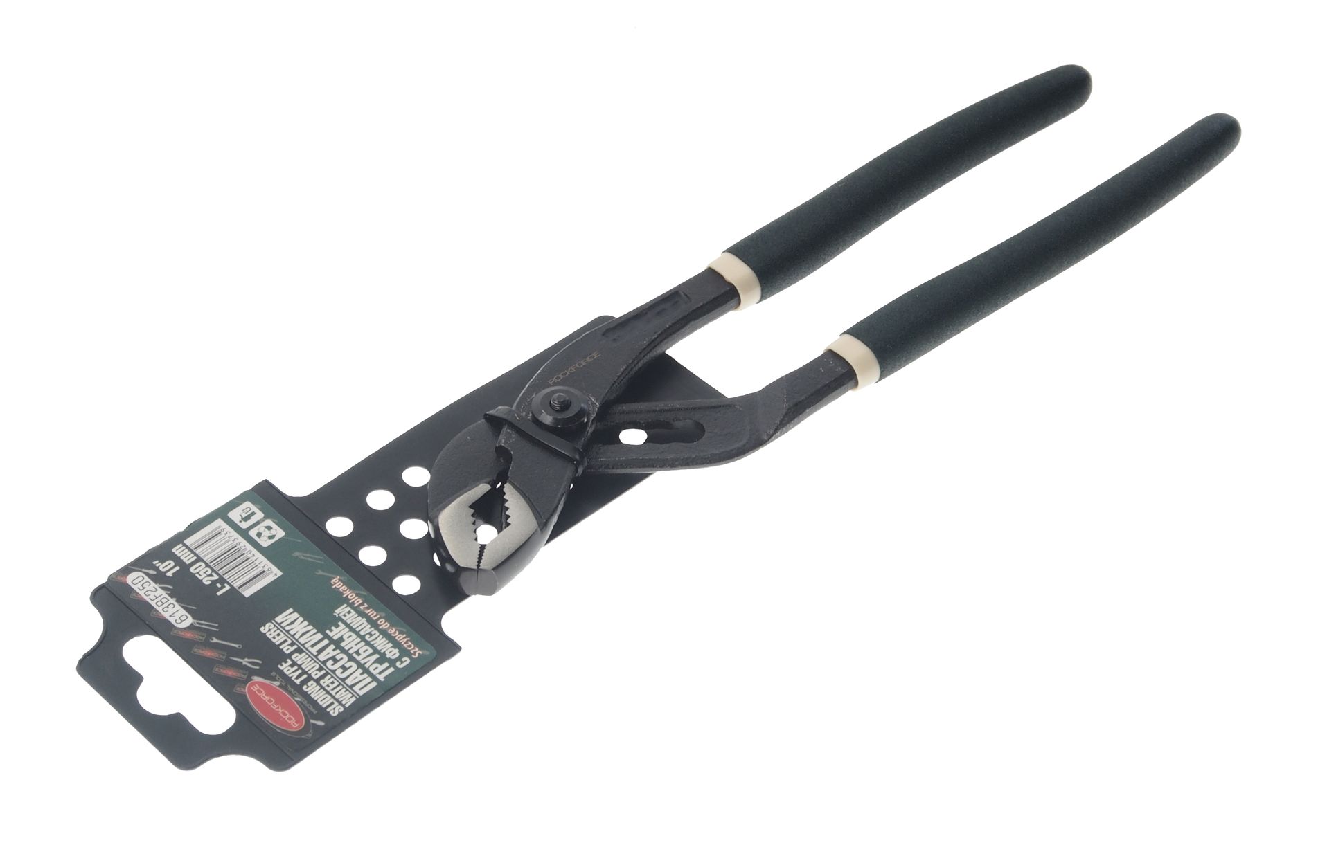Пассатижи RF-613BF250 переставные 10" (250мм) c фиксацией ROCKFORCE /1
