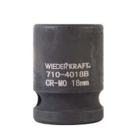 WDK-710-4018 Головка торцевая ударная 1/2", 6 граней, 18 мм