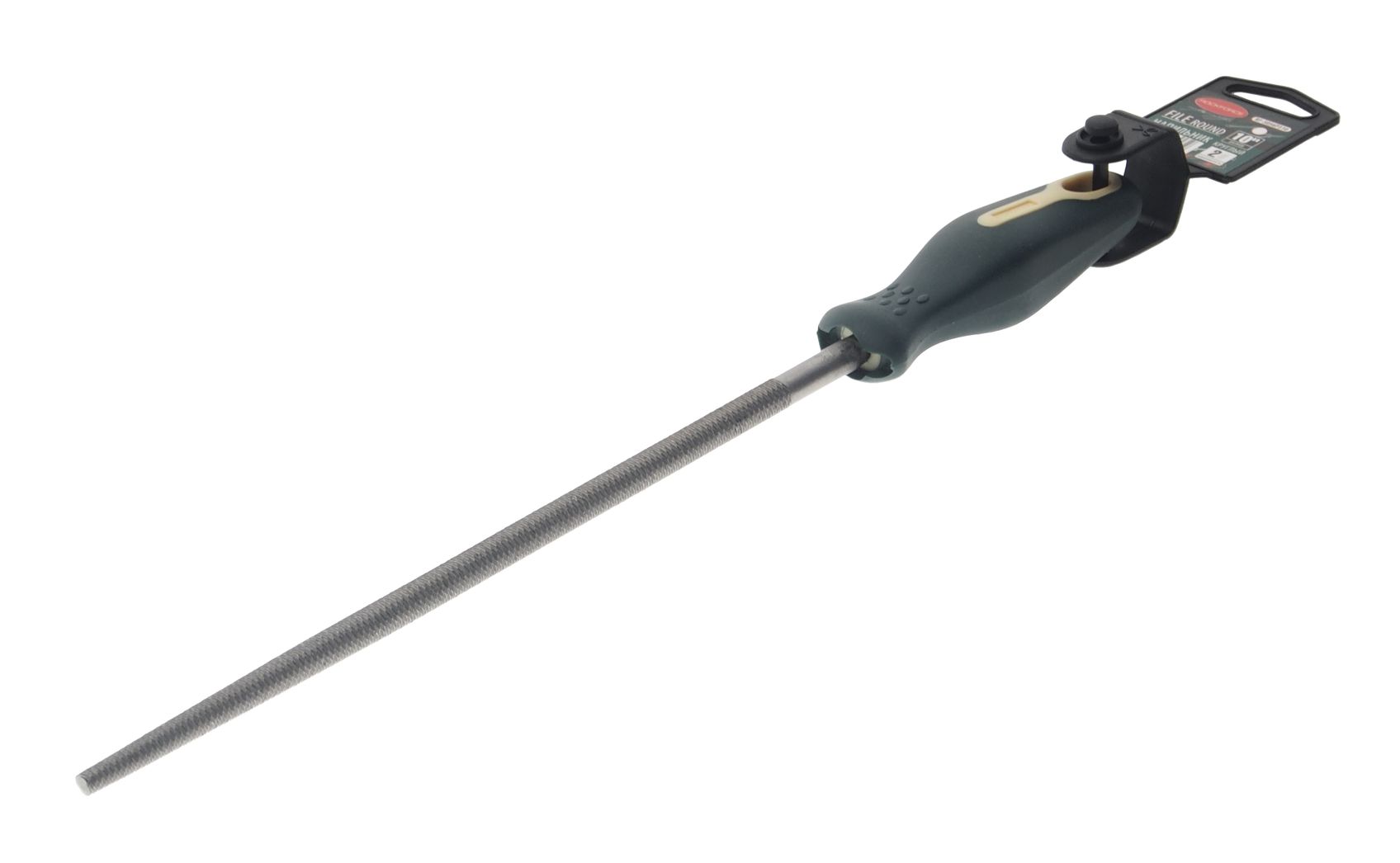 Напильник RF-5056P310 круглый 10"-250мм, на пластиковом держателе ROCKFORCE /1/10