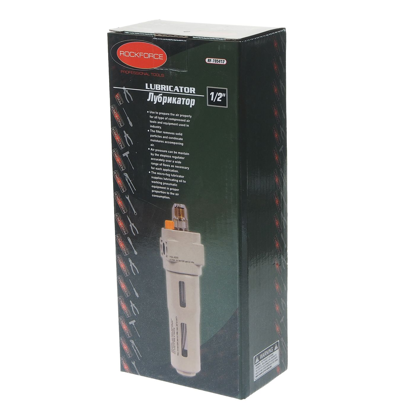 Лубрикатор RF-705412 "Profi" 1/2" ROCKFORCE /1