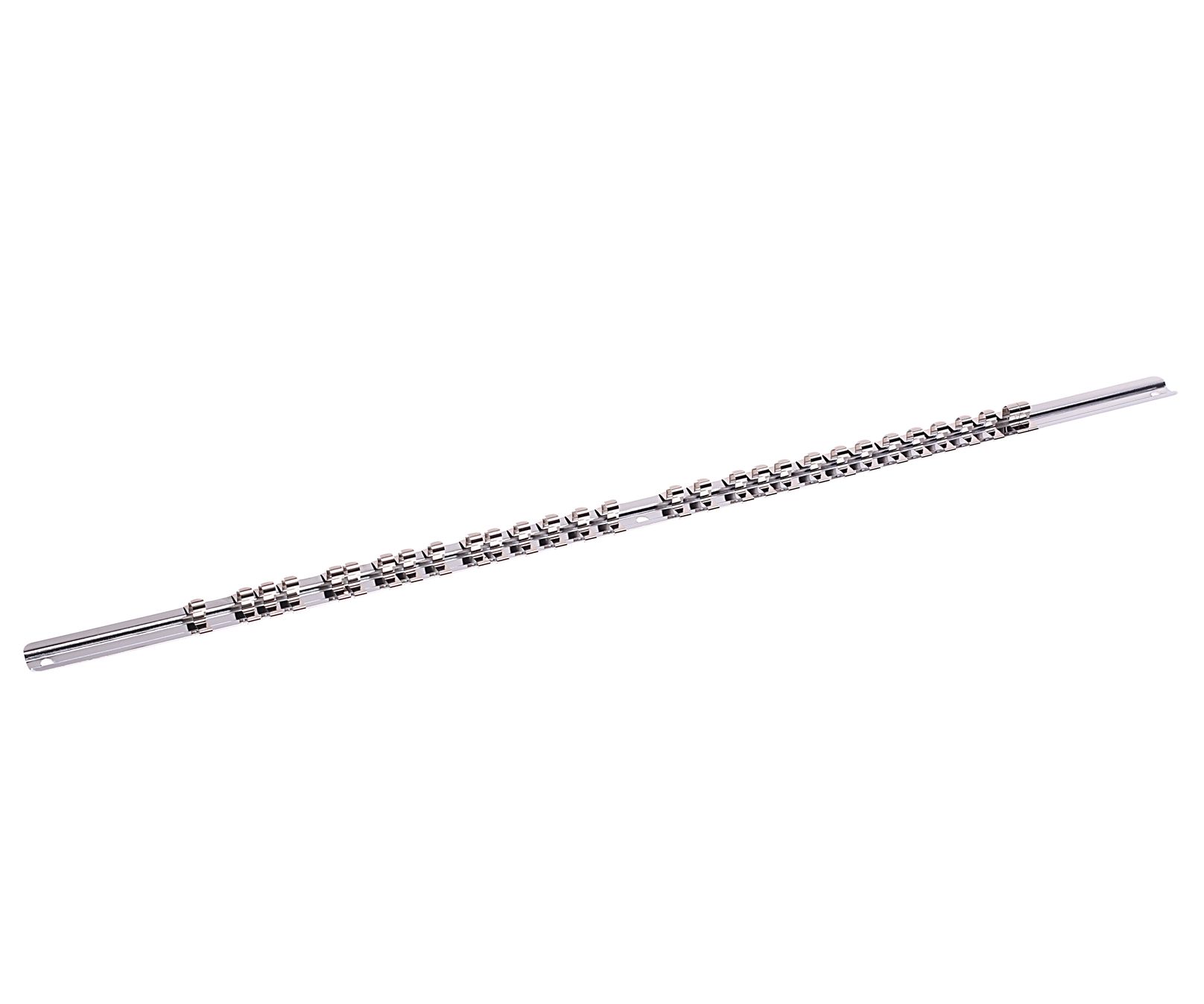 Держатель головок RF-819230: 1/4"DR металлическая рейка, 30 зажимов 560мм ROCKFORCE /1/10