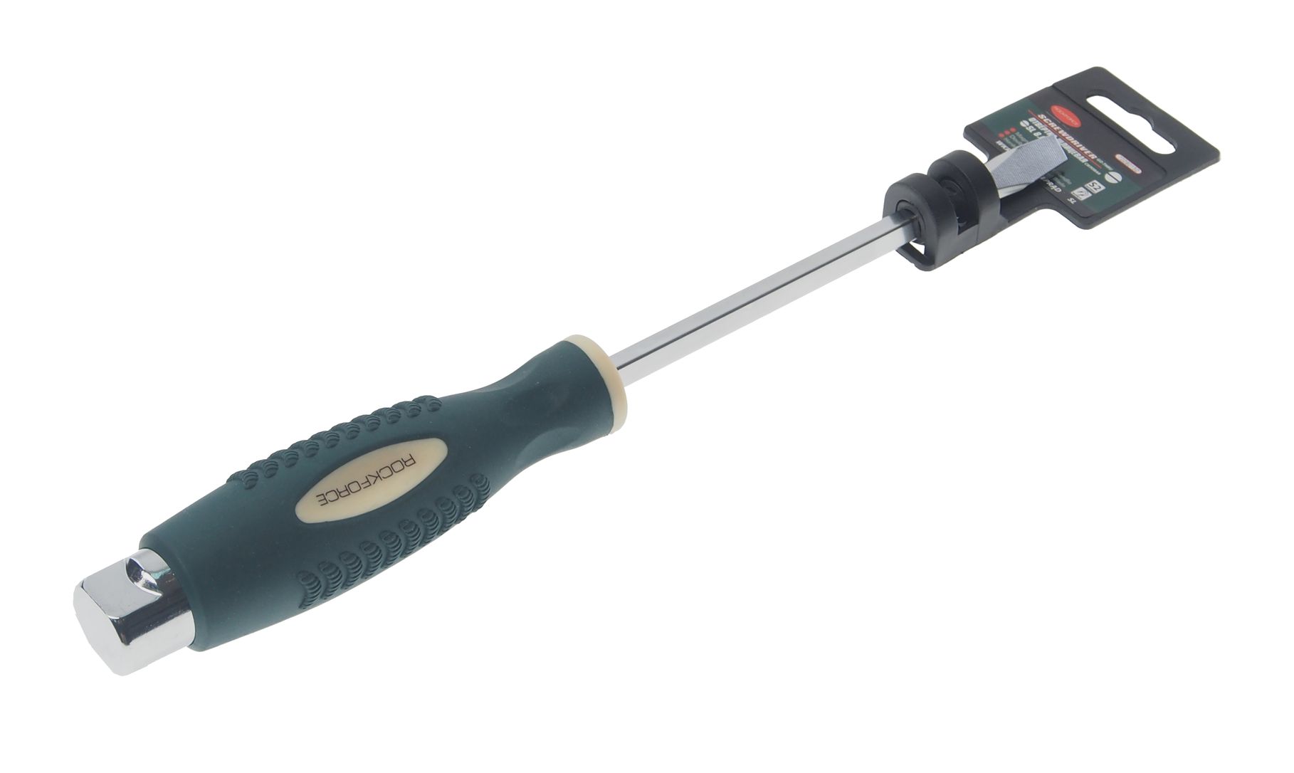 Отвертка RF-70280150 шлицевая силовая SL8.0х150мм ROCKFORCE /1