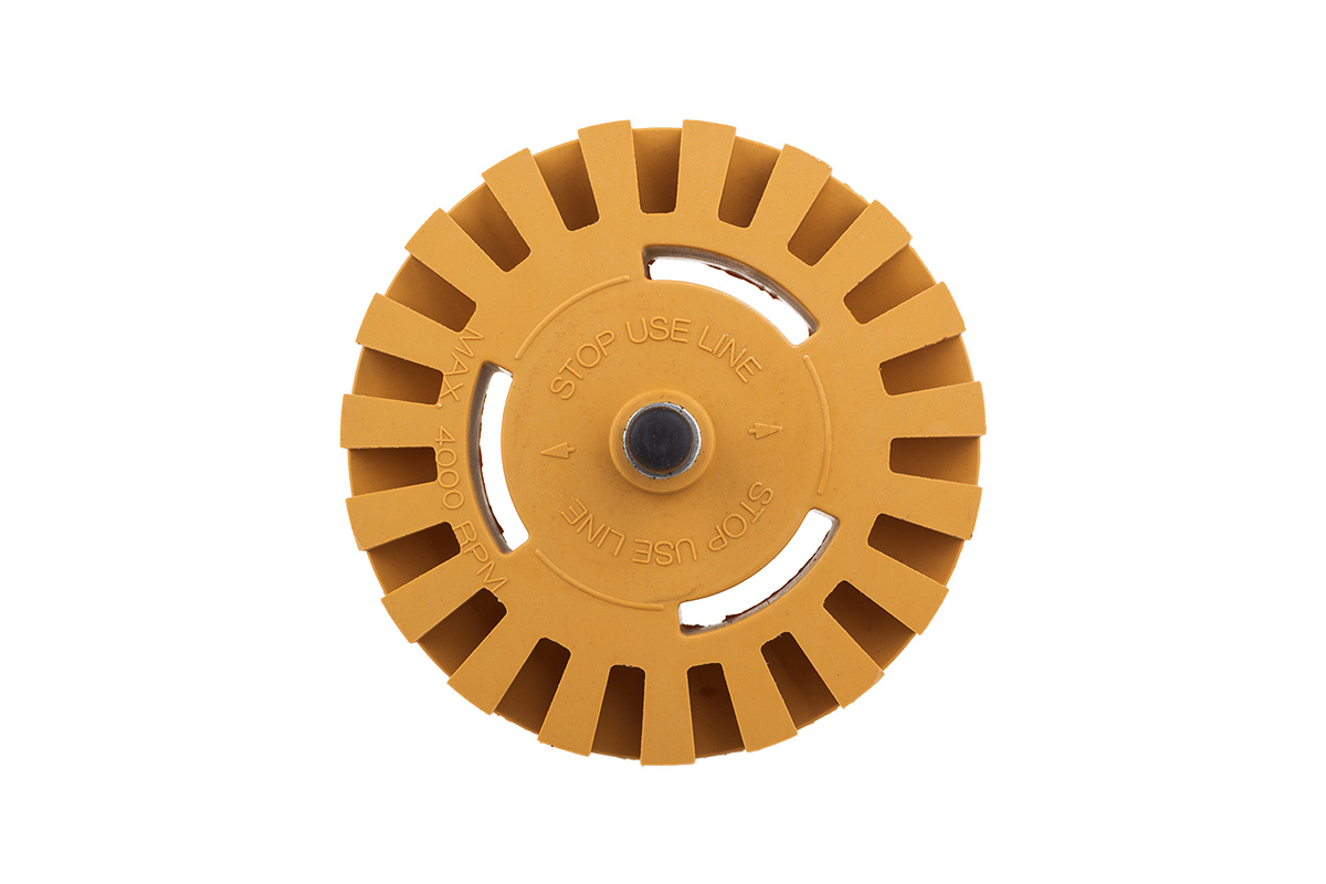 32240 Диск зубчатый для снятия скотча с адаптером 100*25мм/d100mm*25mm