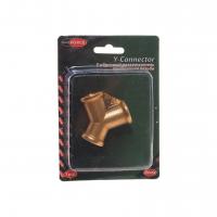 Разветвитель RF-SP030/1 Y-образный внутр.резьба 1/4" в блистере ROCKFORCE /1