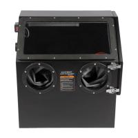 WDK-83110D Камера пескоструйная 110 л, в комплекте с абразивом