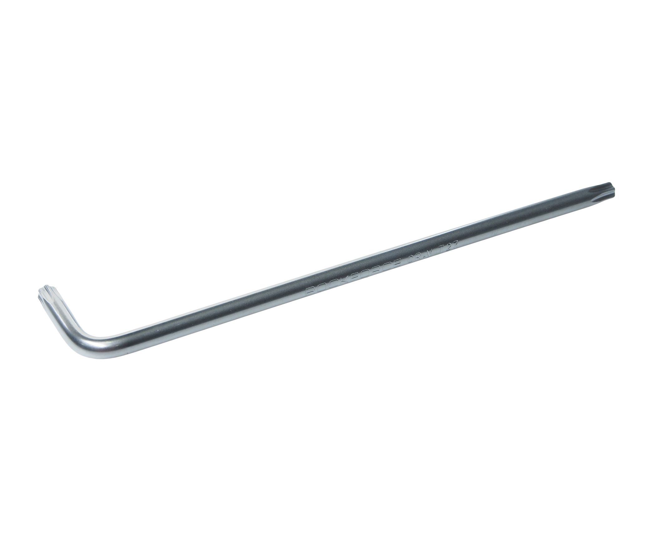 Ключ TORX T27 RF-76627XL: Г-образный экстрадлинный ROCKFORCE /1/10