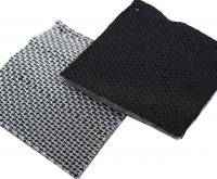 Чехлы на сиденье CUSHION COMFORT CUS-1505 BLACK/GREY эко-хлопок, 3D крой, поясничный упор, AIRBAG (15шт) AUTOPROFI /1/5