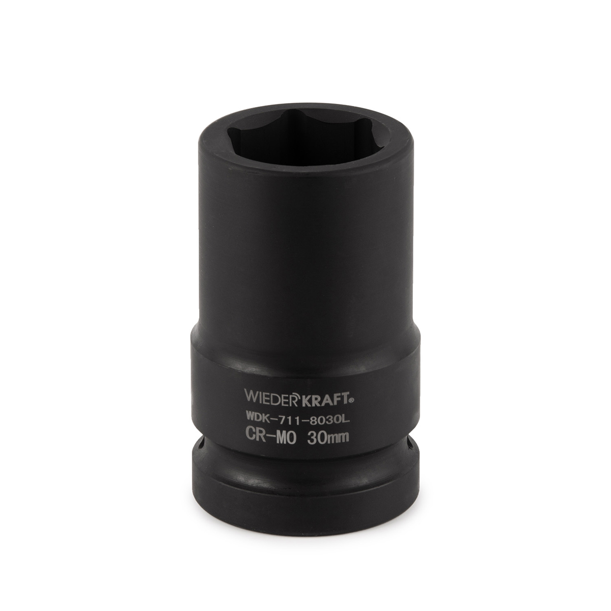 WDK-711-8030L Головка торцева ударная глубокая 1", 6 граней, 30 мм