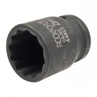 Головка торцевая 23мм 1/2" 12-гранная ударная L=40мм ROCKFORCE RF-44823 /1/180