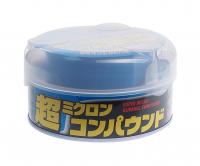 Полироль абразивный мелкий Soft99 Micro Rubbing Compound для темных цветов кузова, 180гр. /1/30