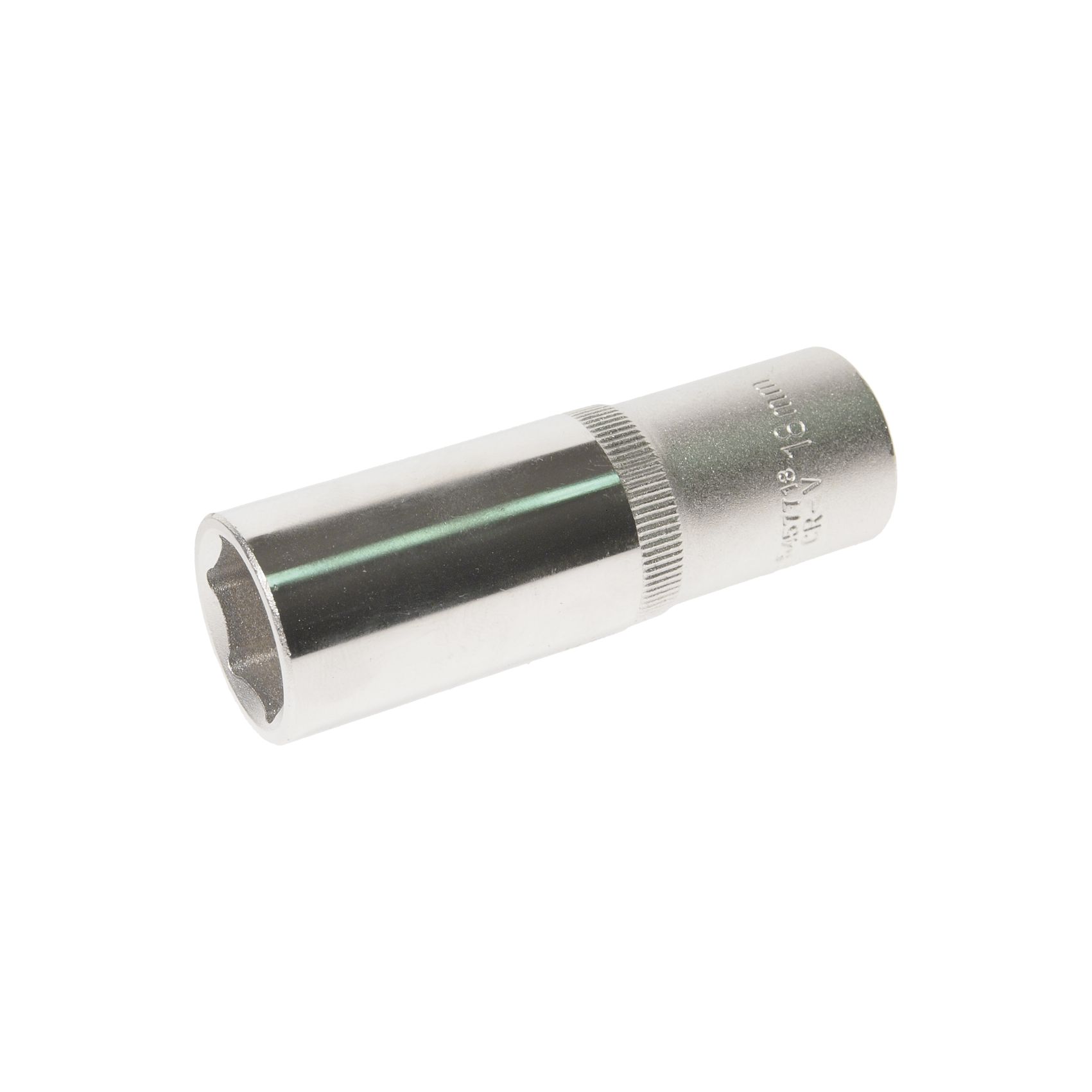 Головка торцевая 18мм 1/2" 6-гранная глубокая L=75мм ROCKFORCE RF-5457718 /1/10
