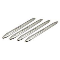 Накладки на бампер HJ-3067 SILVER 500х45мм (4шт) АВТОСТОП /1/24  OLD